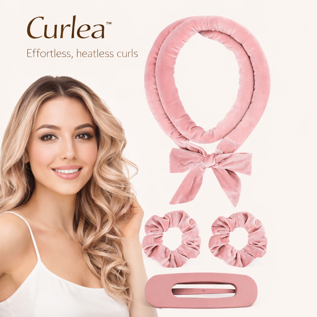 Curléa™ 3-in-1 Heatless Curl Set