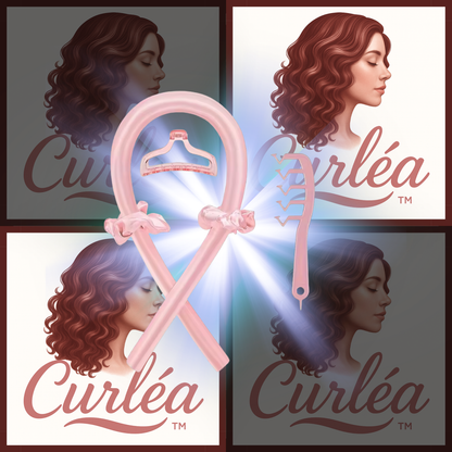 Curléa™ – Luxurious Heatless Curler Set