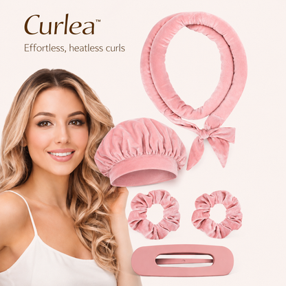 Curléa™ 3-in-1 Heatless Curl Set