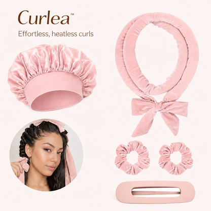 Curléa™ 3-in-1 Heatless Curl Set