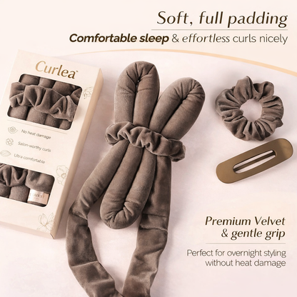 Curléa™ 3-in-1 Heatless Curl Set