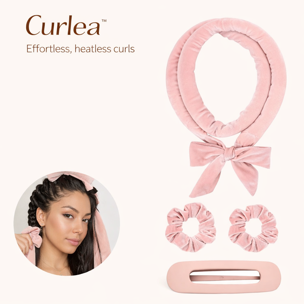 Curléa™ 3-in-1 Heatless Curl Set