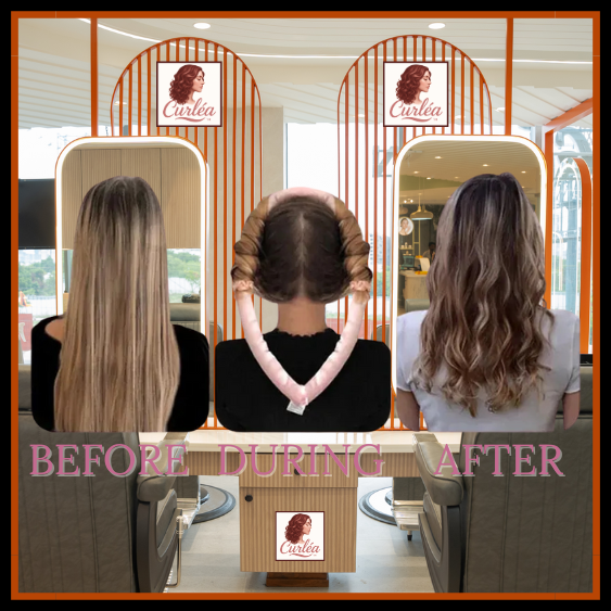 Curléa™ – Luxurious Heatless Curler Set